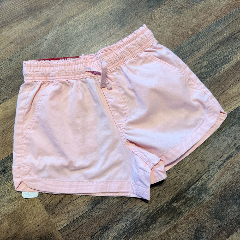 GAP sheel Pink Athletic Shorts Lightweight Elastic Waist